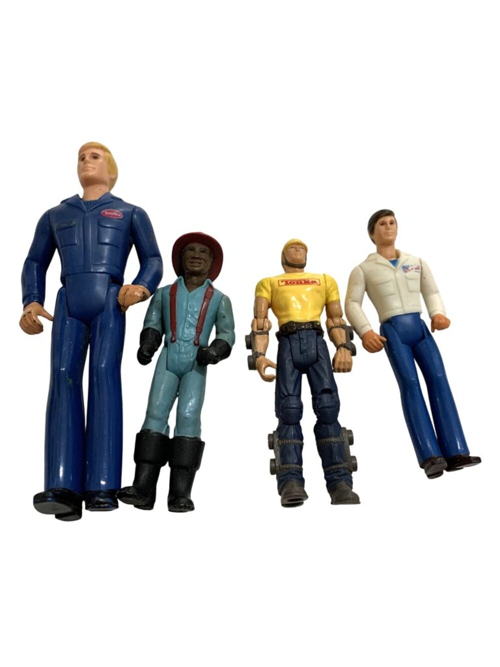 Vintage Tonka Action Figure Set Of 4 Collectible Toys 1980s Play People 2003